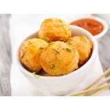 bolinho de queijo para festa de aniversário Americana